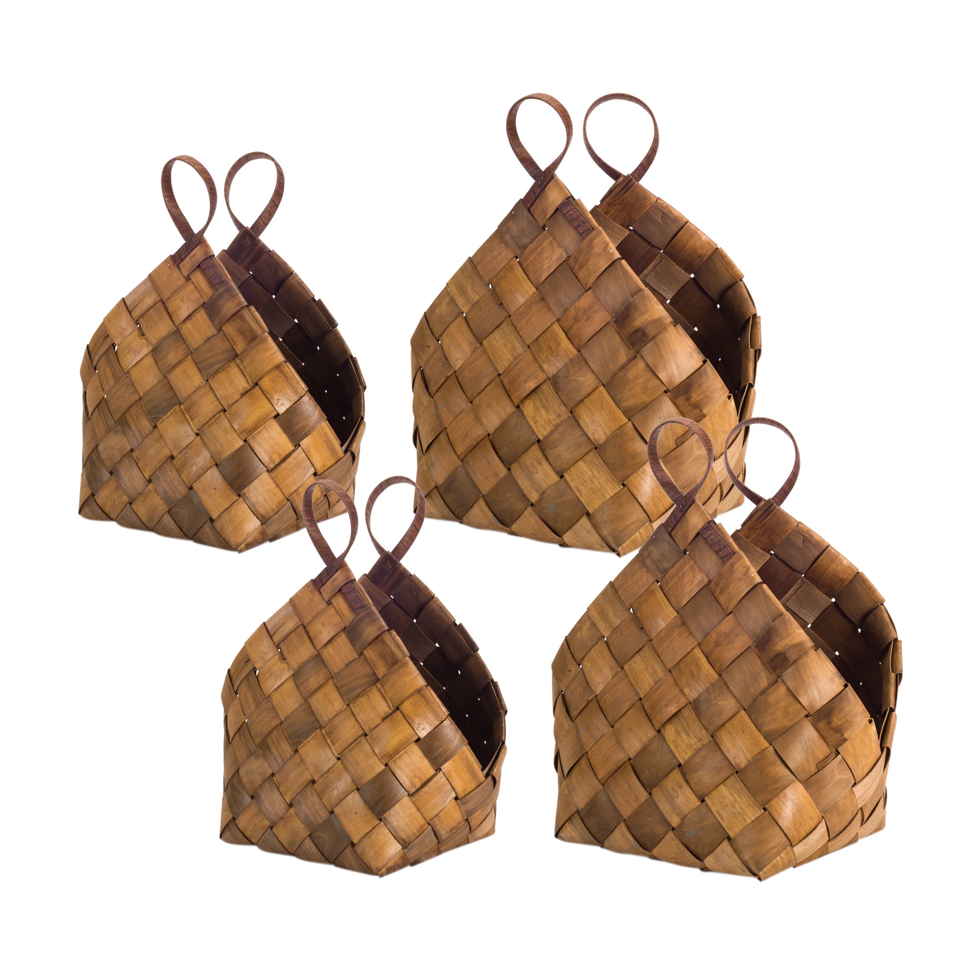 Basket (Set of 4) 14.5" x 18"H, 18.25" x 21"H Metasequoia