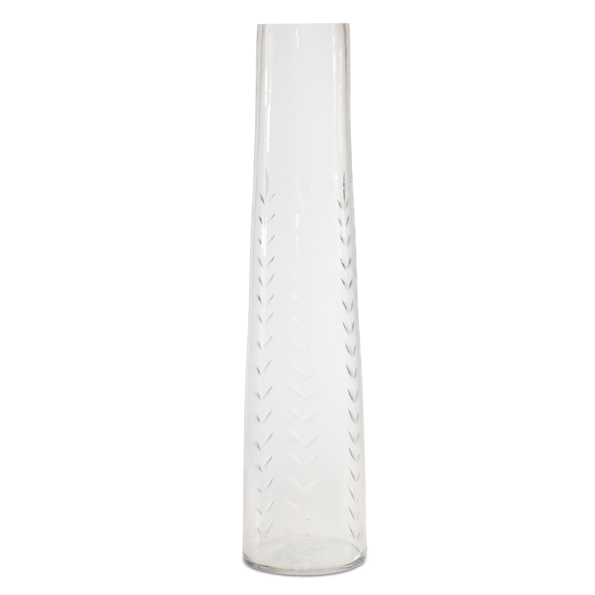 Vase 11.5"H Glass