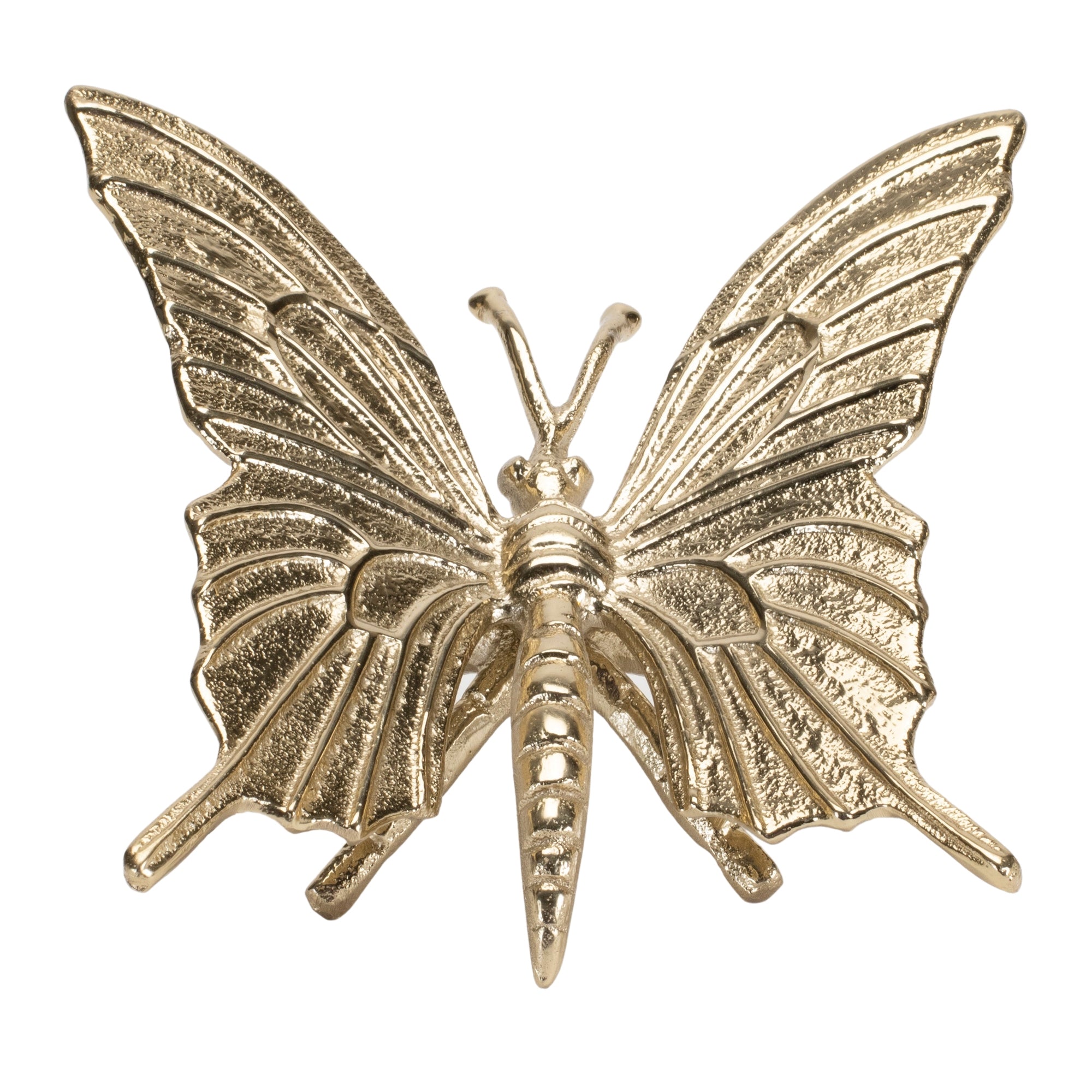 Modern Metal Butterfly Décor (Set of 2)