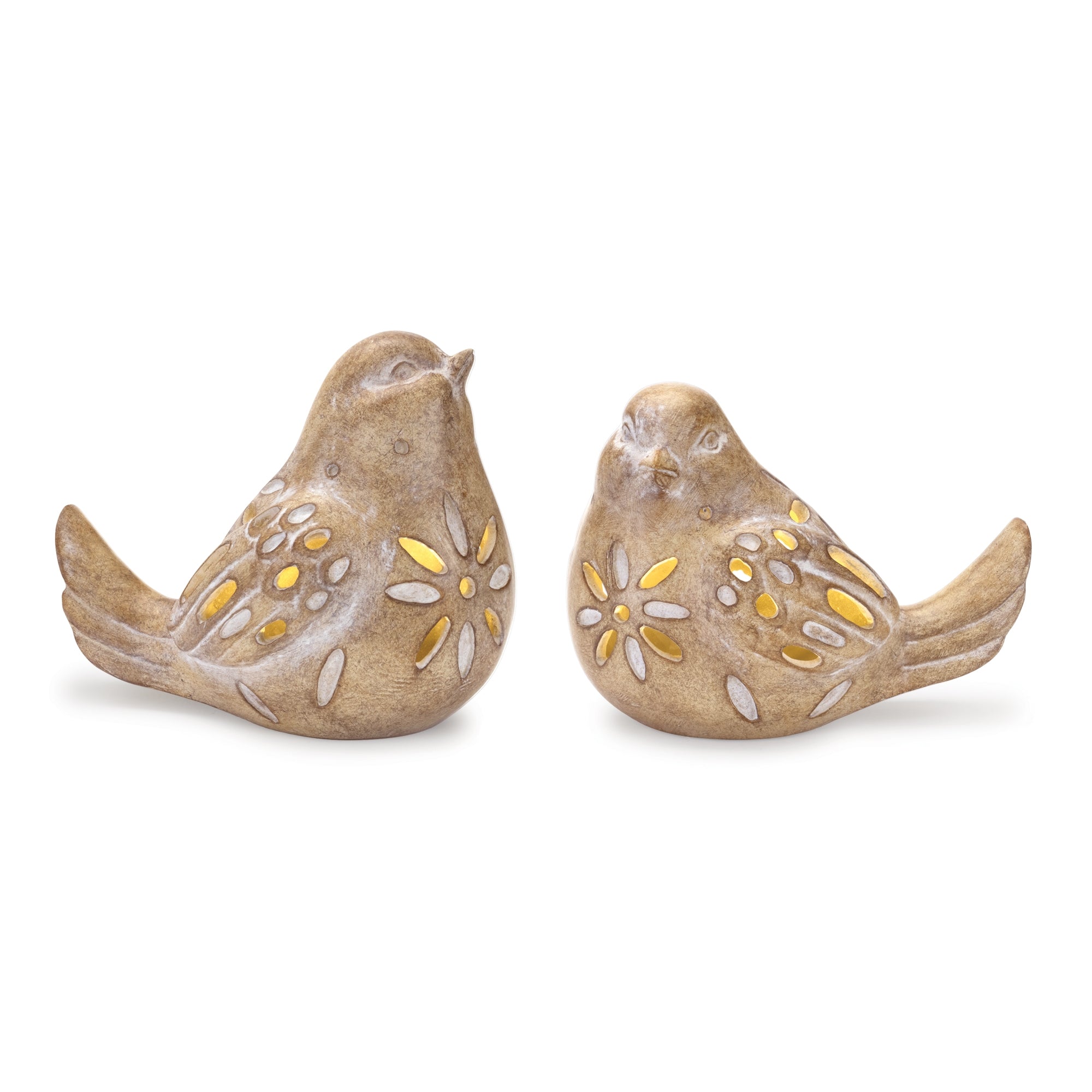 LED Bird Figurine (Set of 2)