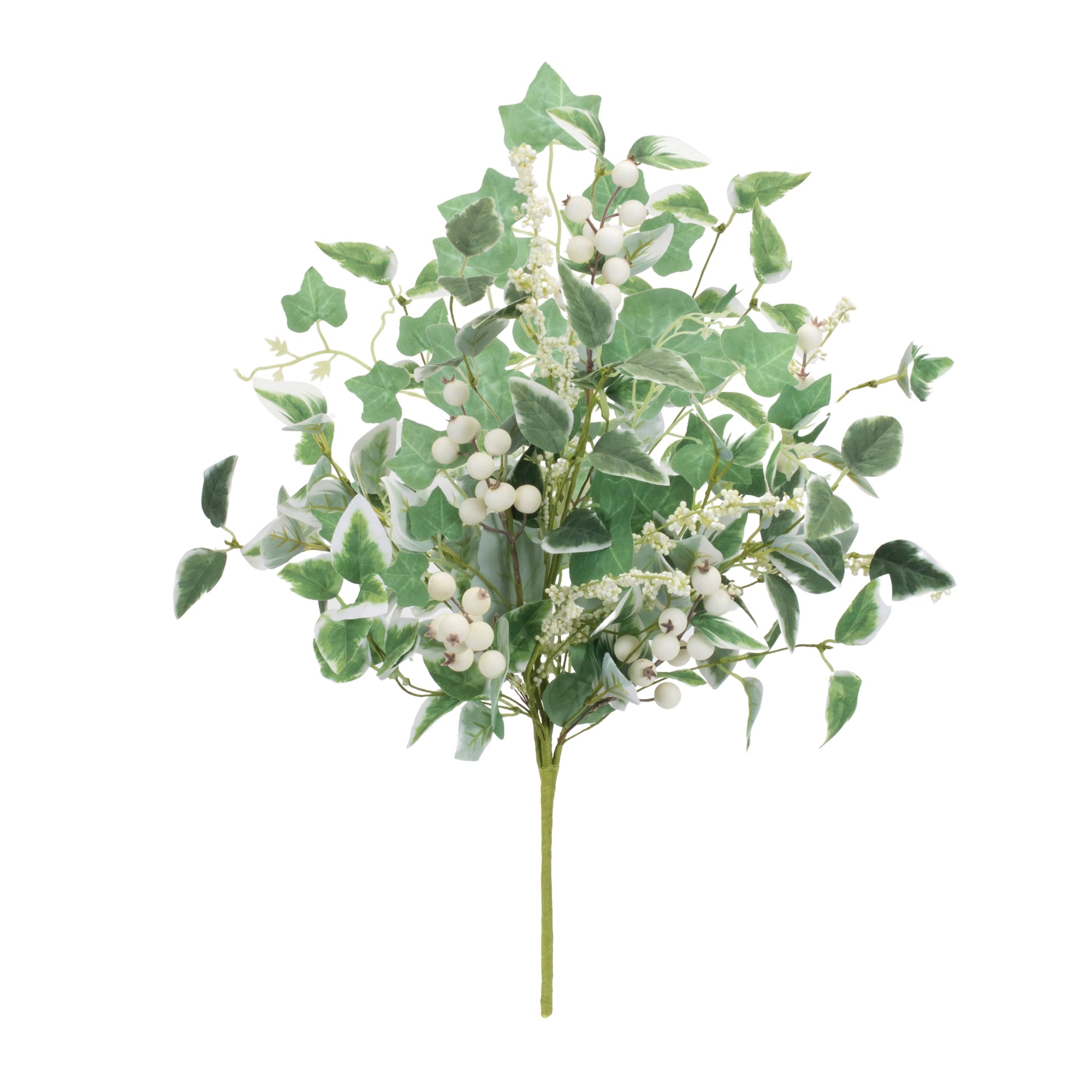 Mixed Ivy Foliage Berry Bush (Set of 2)