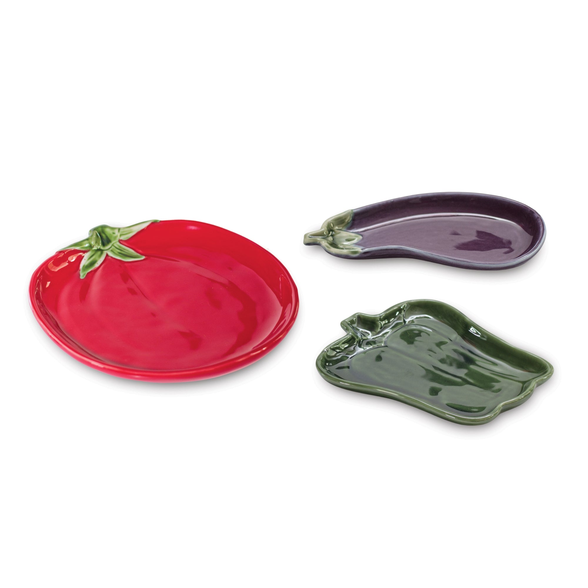 Ceramic Vegetable Plate (Set of 3)