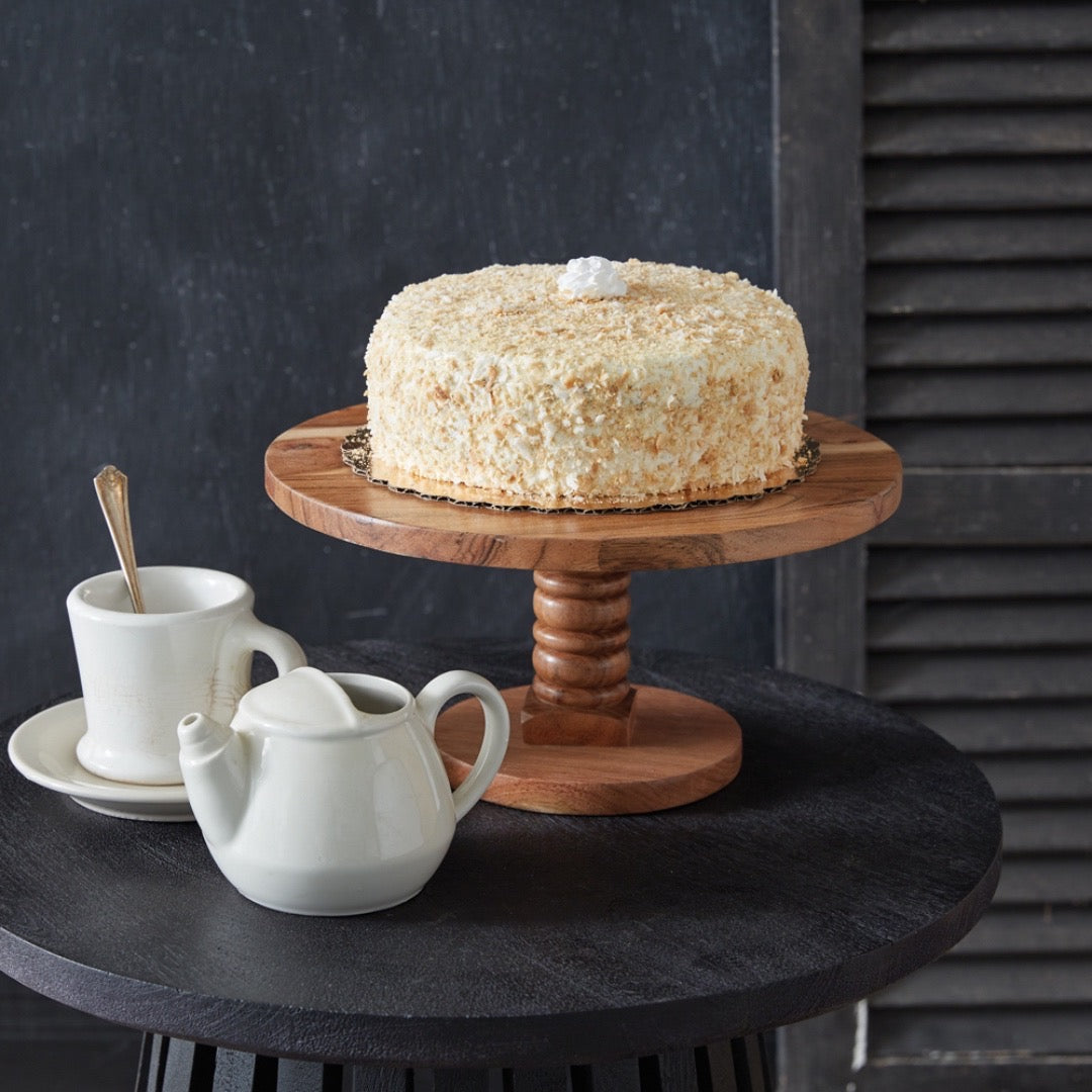 Wooden Cake Display Riser