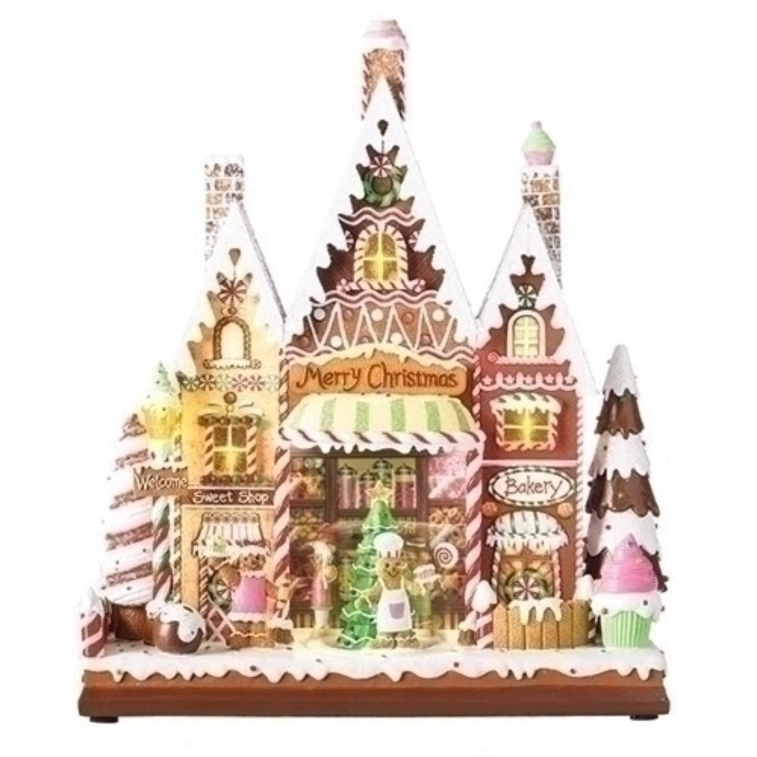 Musical Christmas Candy House